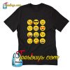 Good Shoppers Activewear Emoji Domination Trend T-Shirt Pj