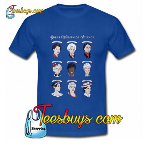 Great Women of Science T-Shirt Pj