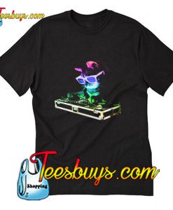 HOUSE CAT (Rainbow DJ Kitty) T-Shirt Pj