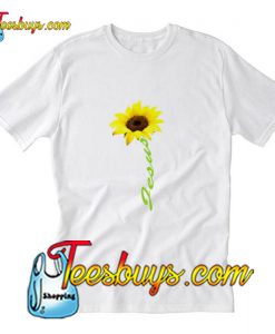 Jesus Sunflower T-Shirt Pj