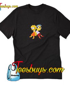 Lisa Simpson And Milhouse T-Shirt Pj