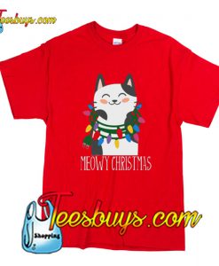 Meowy Christmas Holiday T-Shirt Pj