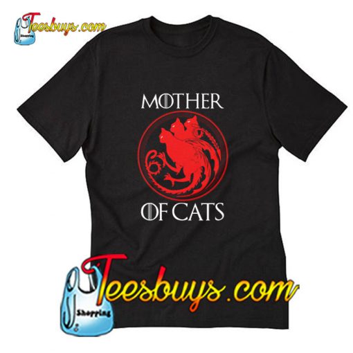 Mother Of Cats T-Shirt Pj