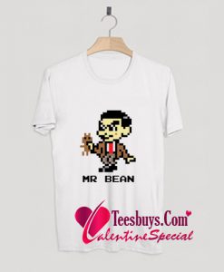 Mr Bean Pixel Character T-Shirt Trending Pj