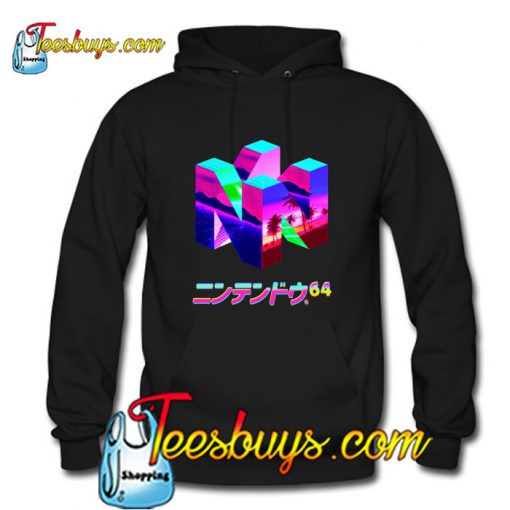 Nintendo 64 Vaporwave Hoodie Pj