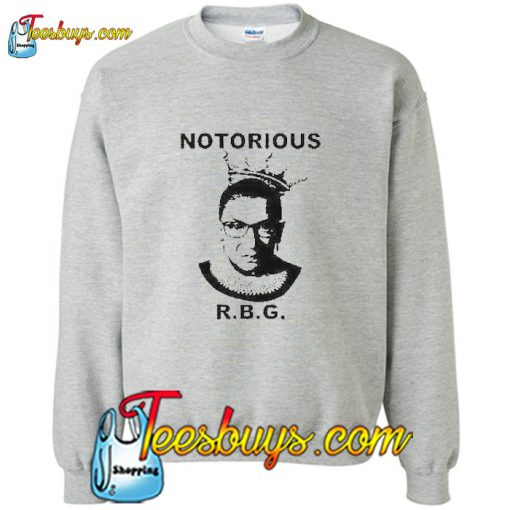 Notorious RBG Sweatshirt Pj