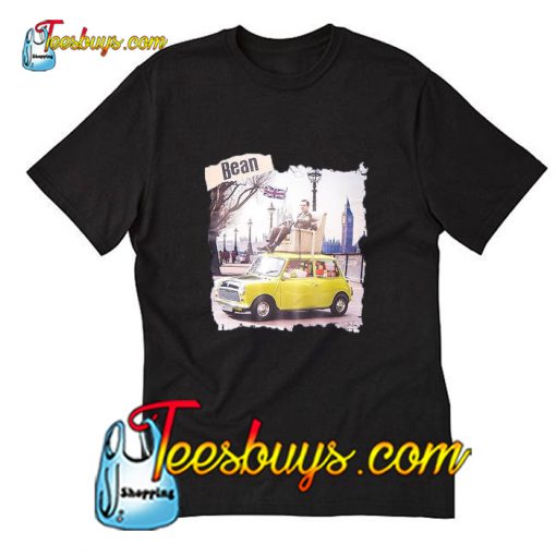 Official Rowan Atkinson Mr Bean Car T-Shirt Pj