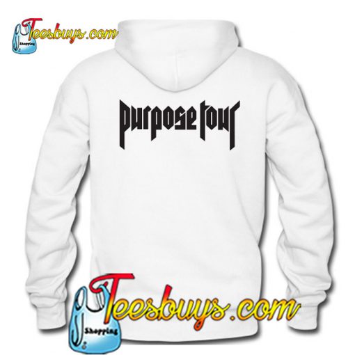 Purpose Tour Hoodie Back Pj