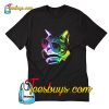 Rainbow Music Cat T-Shirt Pj