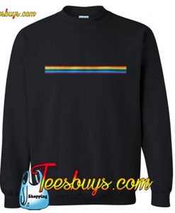 Rainbow Stripe Sweatshirt Pj