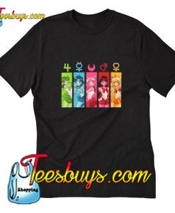 Sailor Moon Character Panels And Symbols T-Shirt Pj