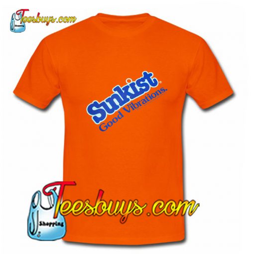 Sunkist Good Vibrations Orange T-Shirt Pj