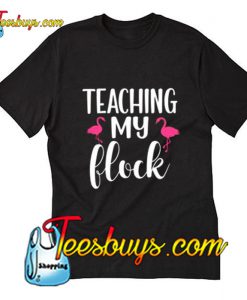 Teacher Flamingo T-Shirt Pj