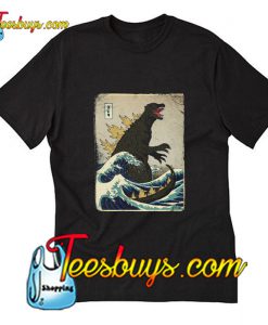 The Great Godzilla off Kanagawa T-Shirt Pj