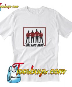 The Walking Dead four characters T-Shirt Pj