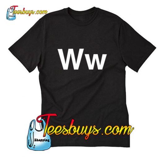 Ww Alphabet Helvetica T-Shirt Pj