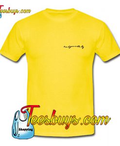 Yellow Not Your Baby T-Shirt Pj