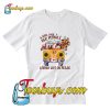 A Girl And Her Pitbull Love Living Life In Peace T-Shirt Pj