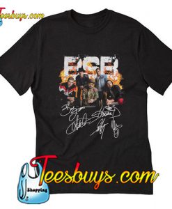 Backstreet Boys With Signature T-Shirt Pj