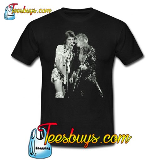 David Bowie and Mick Ronson T Shirt Ez025