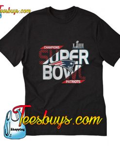 England Patriots champions super bowl Liii 2019 T-Shirt Pj