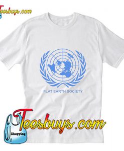 Flat Earth Society T-Shirt Pj