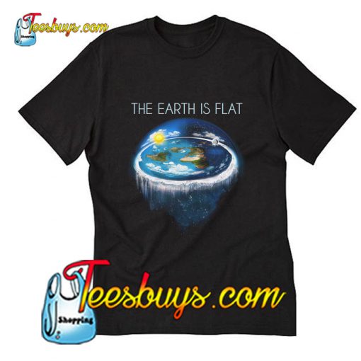 Flat Earth T-Shirt Pj