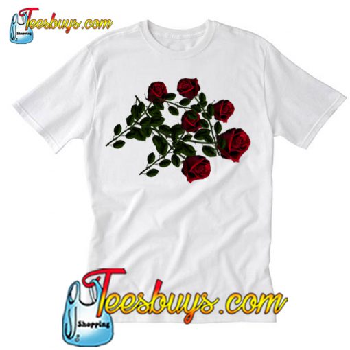 Flower Rose T Shirt Ez025