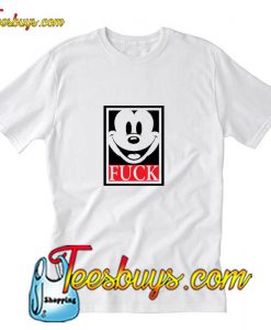 Fuck Parody Mickey Mouse T-Shirt Pj