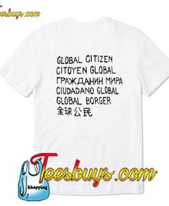 Ganni Global Citizen T-Shirt BACK Pj