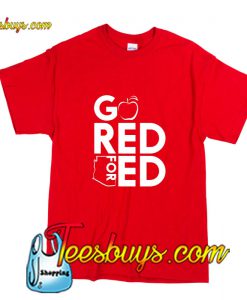 Go Red For Ed T-Shirt Pj