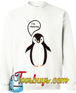 I'm Freezing Pinguin Sweatshirt Ez025