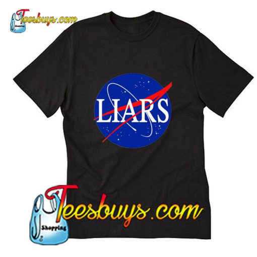 LIARS Research Flat Earth T-Shirt Pj