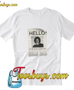 Lionel Richie Hello T-Shirt Pj