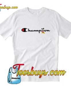 Mickey Mouse X Champion Parody T-Shirt Pj