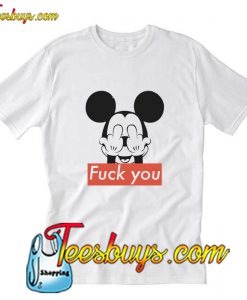 Mickey Mouse fuck you T-Shirt Pj