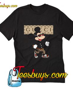 Mickey Mouse walking funny parody T-Shirt Pj