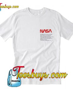 Nasa The National Astronaut and Space T-Shirt Pj