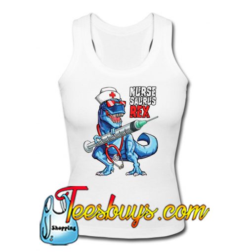 Nursesaurus T-Rex Tanktop Ez025