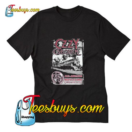 Ozzy Osbourne Crazy Train T-Shirt Pj