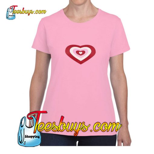 Pink Love Heart T-Shirt Pj