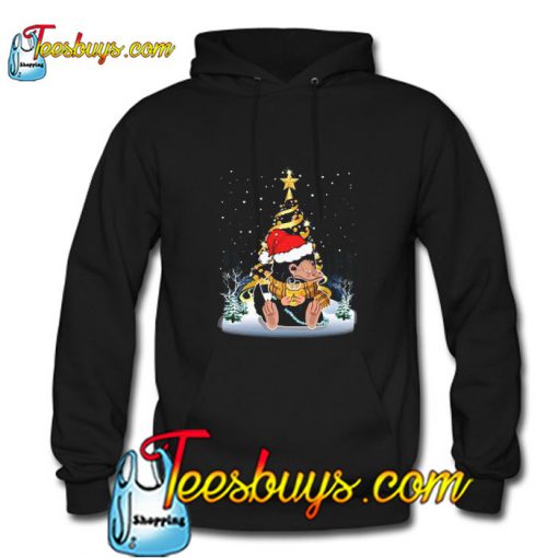 Platypus Santa C hristmas tree Hoodie Pj