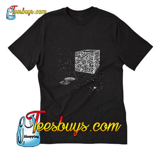 QR Code Cube We are the borg T-Shirt Pj