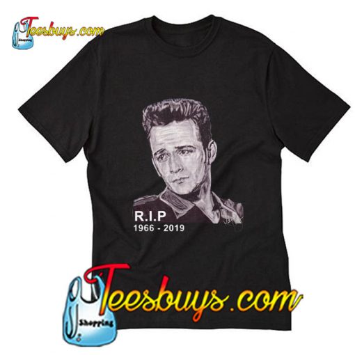 Rip Luke Perry 1966 2019 T-Shirt Pj