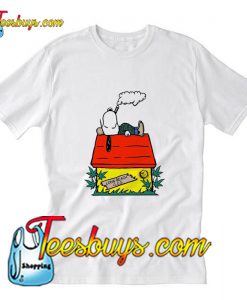 Snoop Dogg Snoopy Smoking T-Shirt Pj