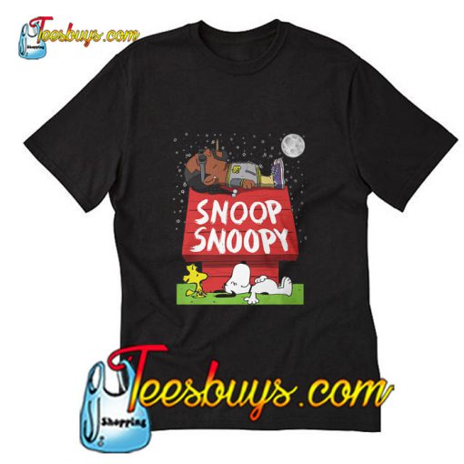 Snoopy & Snoop Dogg T-Shirt Pj