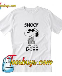 Snoopy Snoop Dogg White T-Shirt Pj