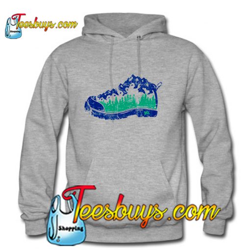 Take a Hike Shoes Hoodie Ez025