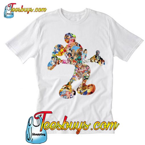 The 90s Life on Mickey Mouce T Shirt Ez025