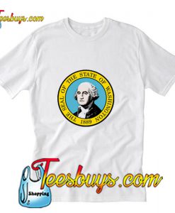 The State Of Washington 1889 T-Shirt Pj